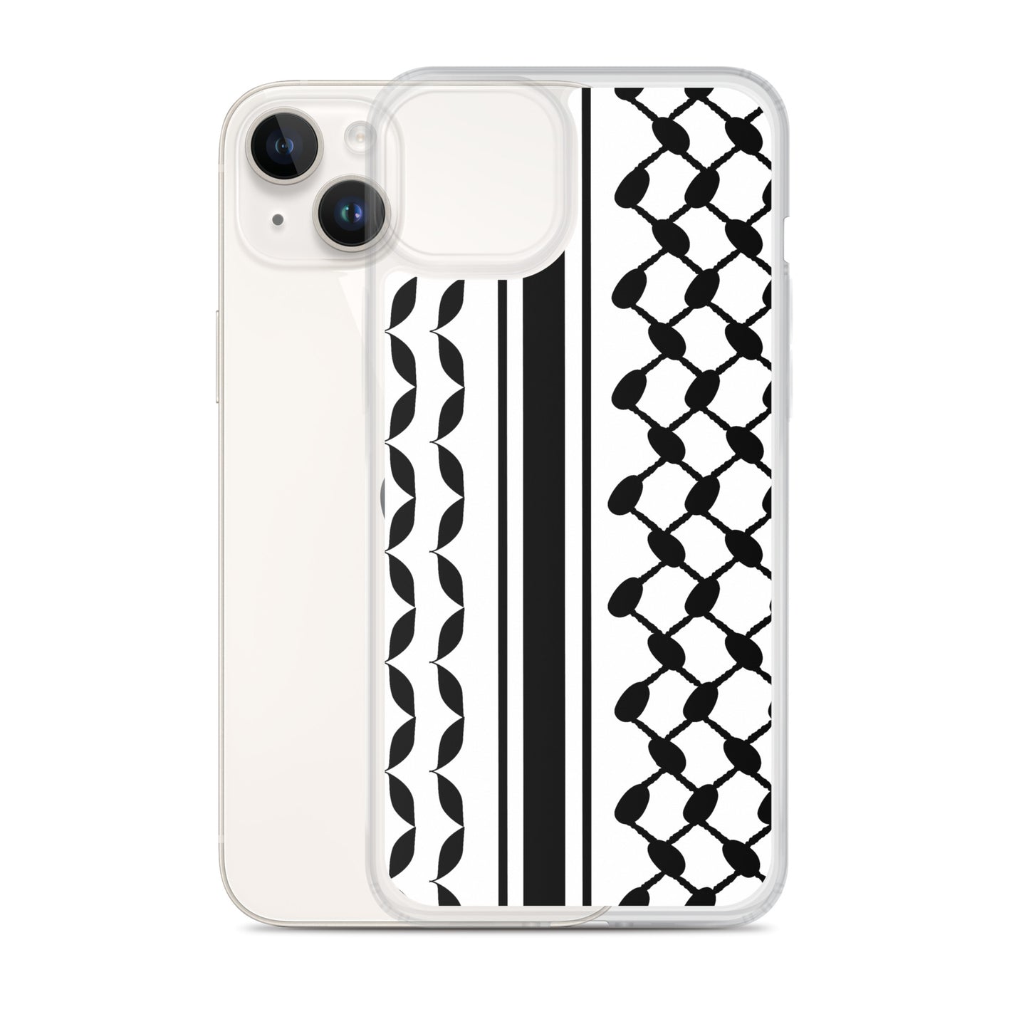 Keffiyeh - Clear Case for iPhone®